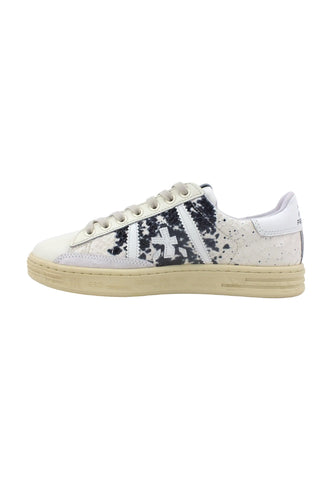 PREMIATA Sneaker Donna Croco White Black RUSSELLD-6504 - Sandrini Calzature e Abbigliamento