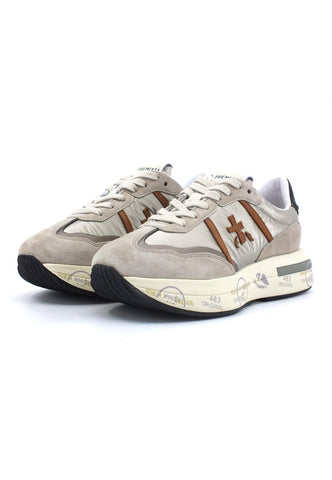 PREMIATA Sneaker Donna Taupe Beige CASSIE-6470 - Sandrini Calzature e Abbigliamento