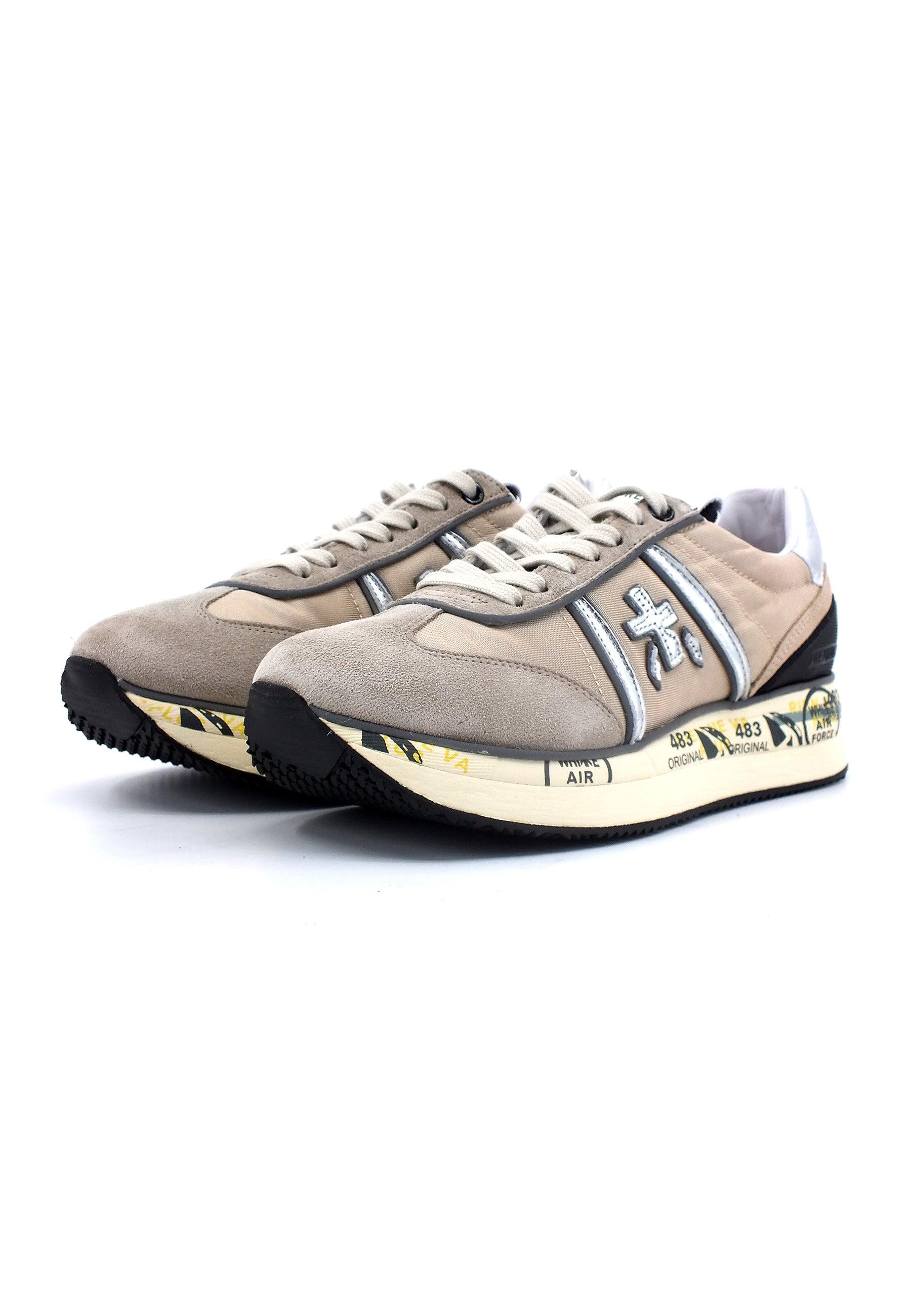 PREMIATA Sneaker Donna Tortora Beige CONNY-6491 - Sandrini Calzature e Abbigliamento