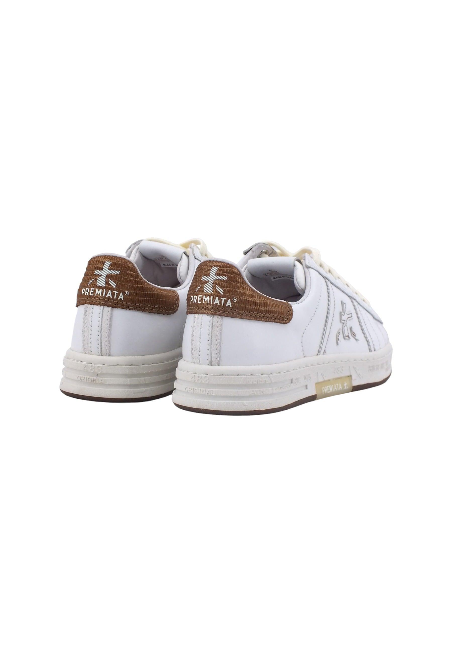 PREMIATA Sneaker Donna White Bronze RUSSELLD-6507 - Sandrini Calzature e Abbigliamento