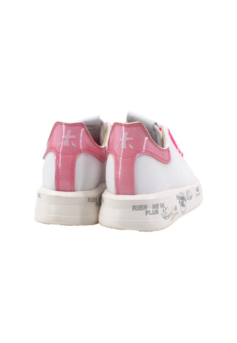 PREMIATA Sneaker Donna White Fuxia BELLE6281 - Sandrini Calzature e Abbigliamento