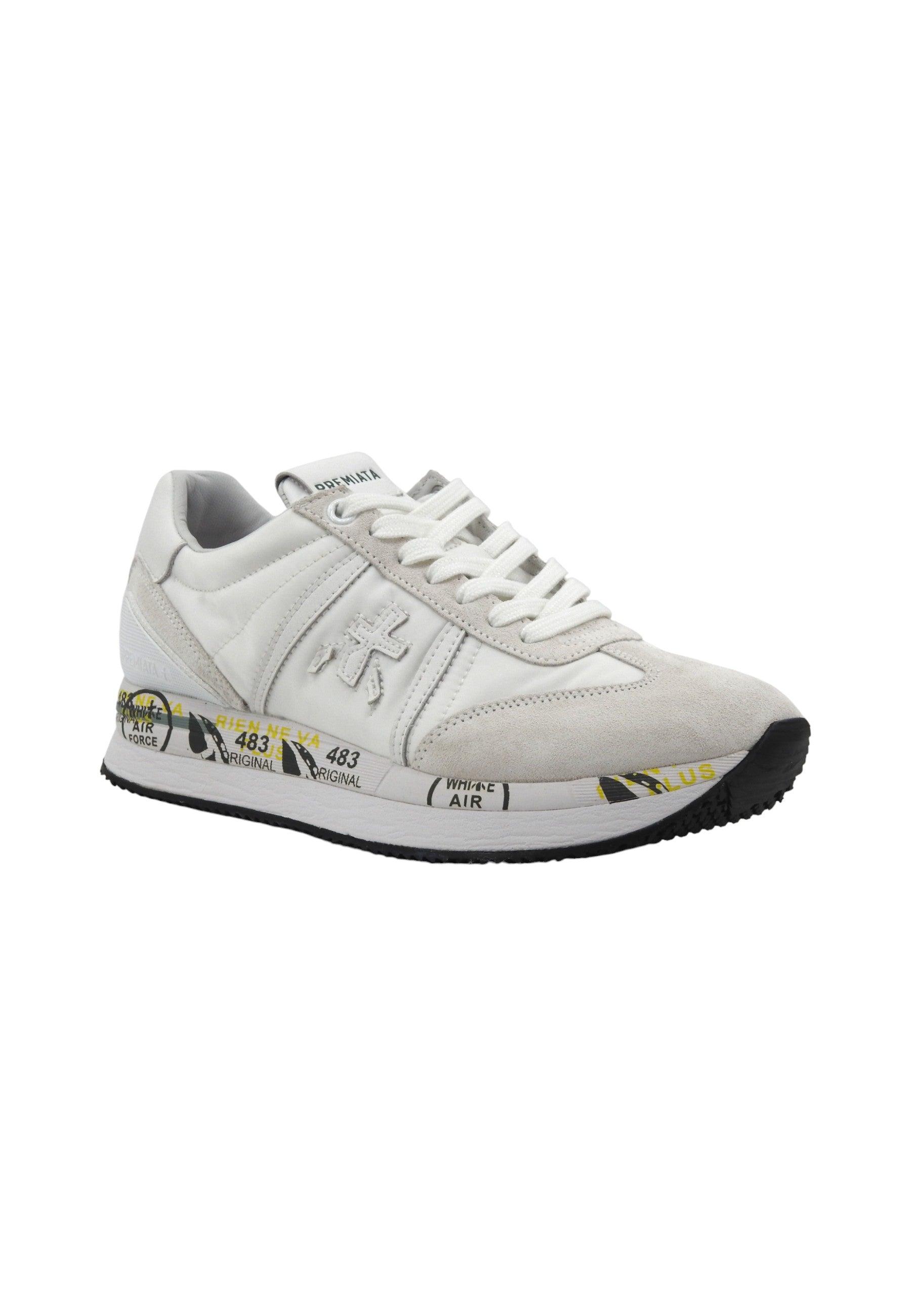 PREMIATA Sneaker Donna White Grey CONNY-5617 - Sandrini Calzature e Abbigliamento