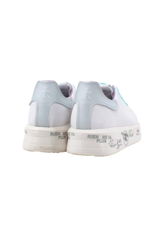 PREMIATA Sneaker Donna White Light Azure BELLE6280 - Sandrini Calzature e Abbigliamento