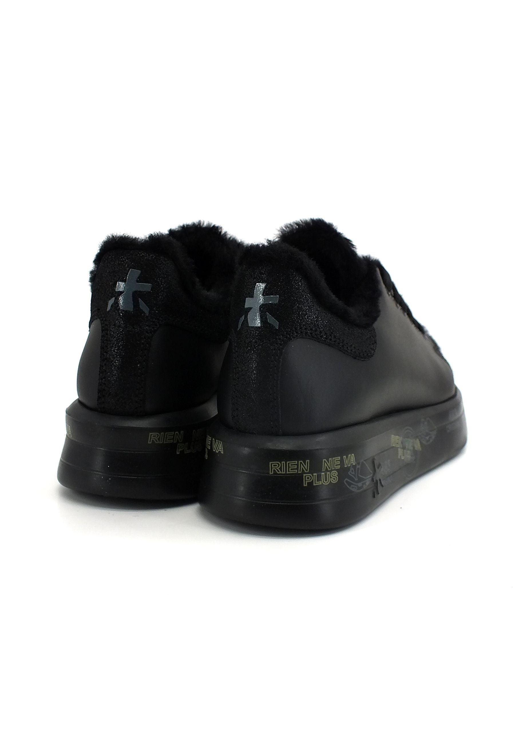 PREMIATA Sneaker Interno Pelo Donna Black BELLE5074 - Sandrini Calzature e Abbigliamento