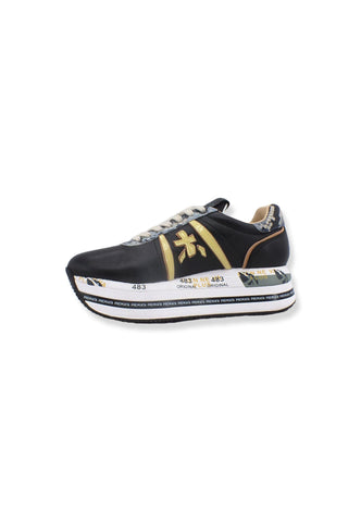 PREMIATA Sneaker Platform Running Donna Black Multi BETH6015 - Sandrini Calzature e Abbigliamento