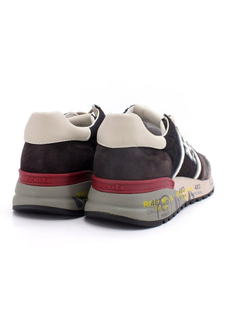 PREMIATA Sneaker Running Uomo Grey Dark Brown LANDER5900 - Sandrini Calzature e Abbigliamento
