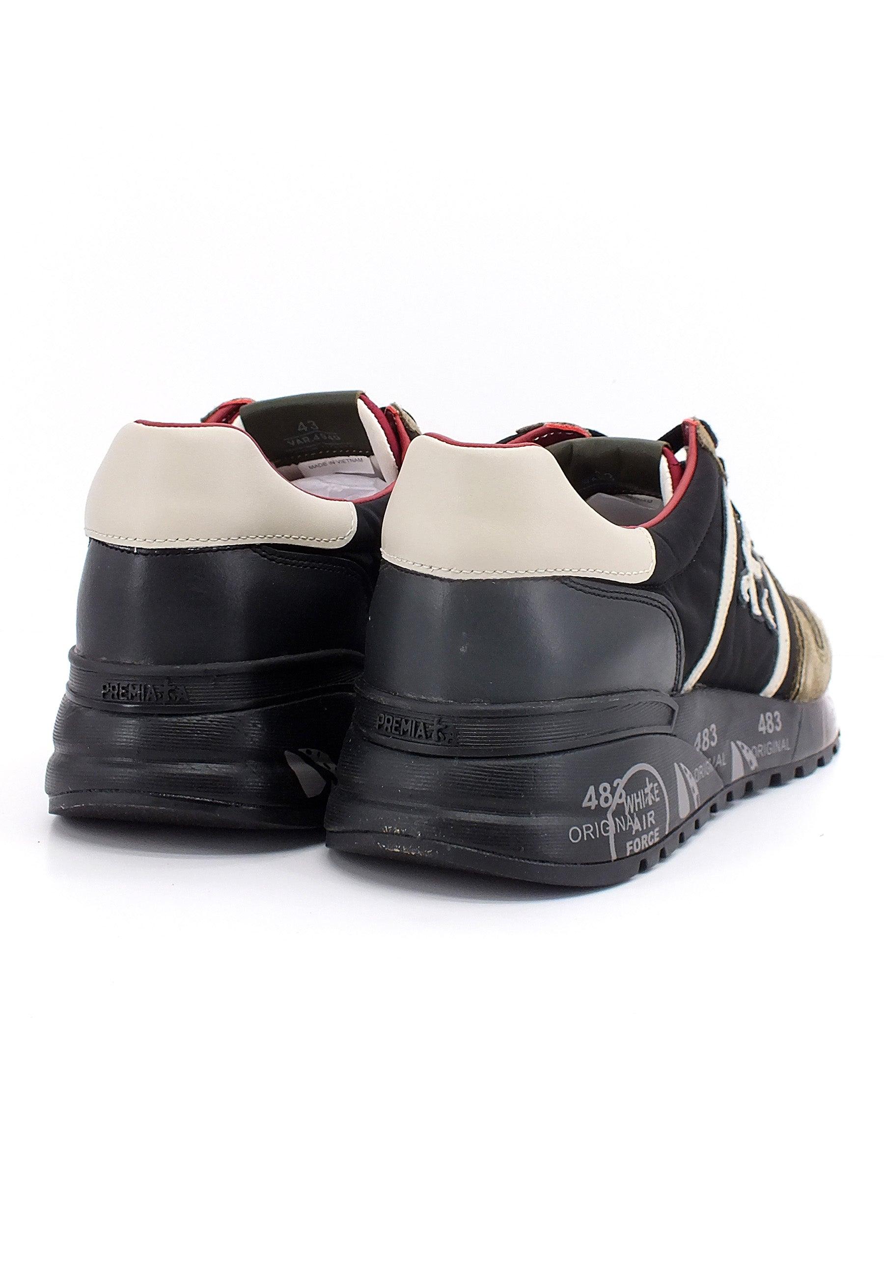 PREMIATA Sneaker Running Uomo Taupe Black LANDER4949 - Sandrini Calzature e Abbigliamento