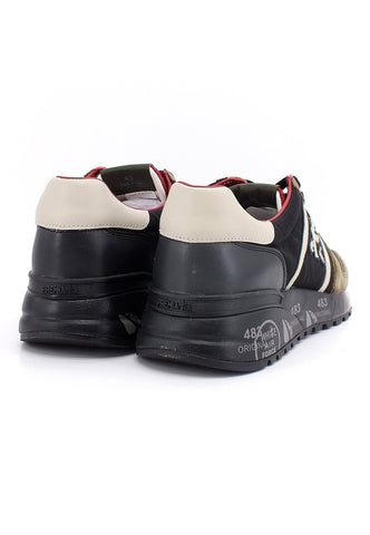 PREMIATA Sneaker Running Uomo Taupe Black LANDER4949 - Sandrini Calzature e Abbigliamento