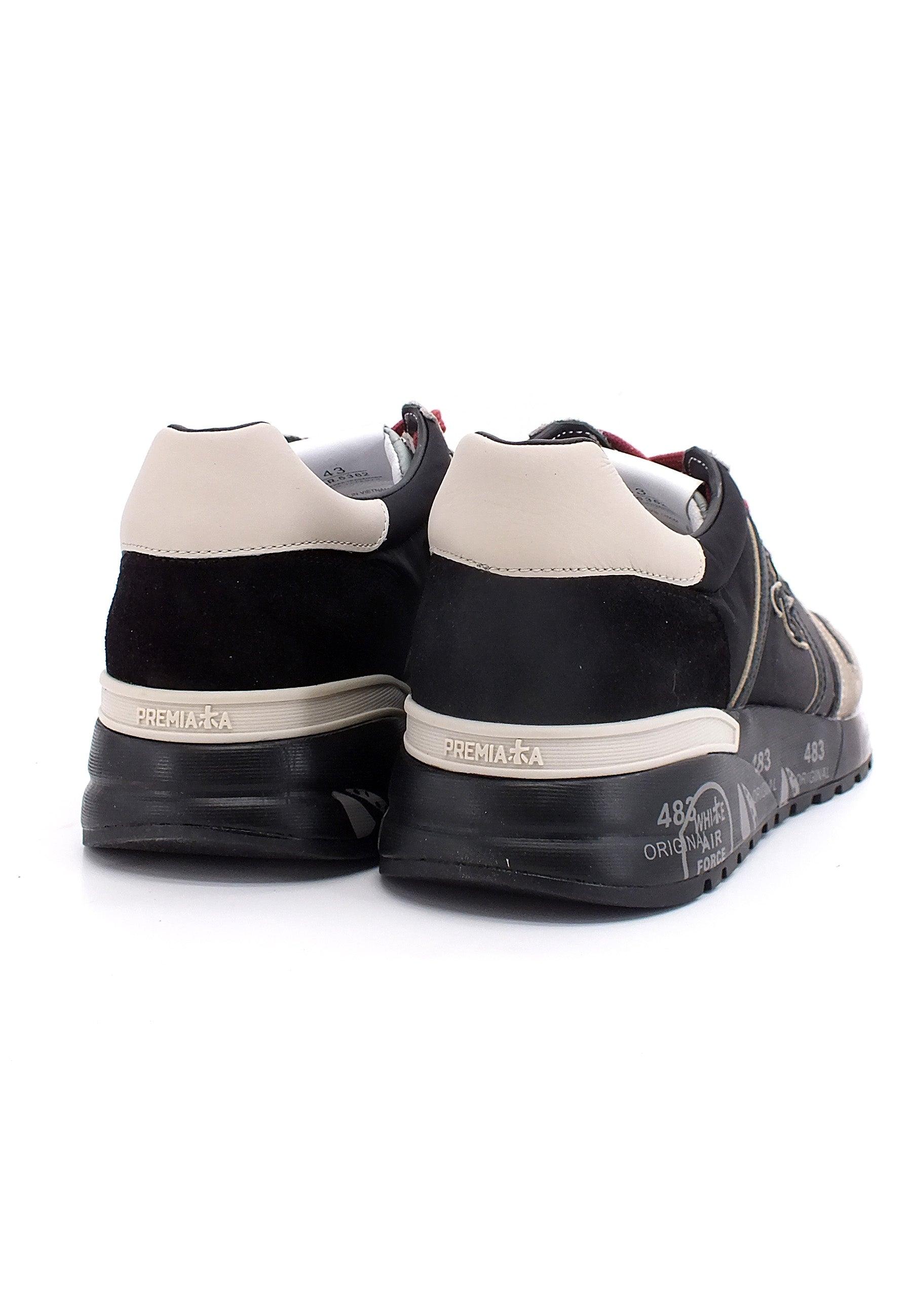 PREMIATA Sneaker Running Uomo Tortora Black LANDER5362 - Sandrini Calzature e Abbigliamento