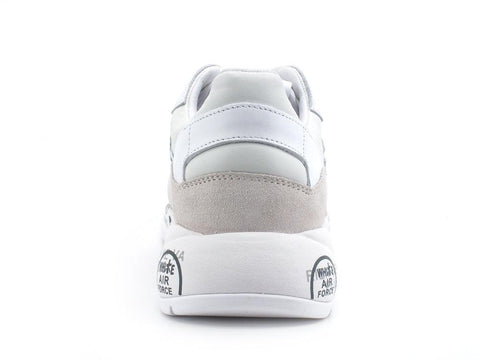 PREMIATA Sneaker Suede Nylon Beige White SCARLETT5707 - Sandrini Calzature e Abbigliamento
