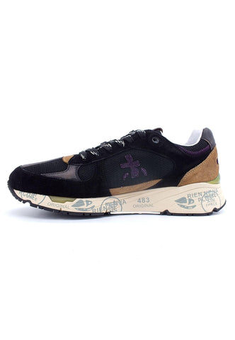PREMIATA Sneaker Uomo Black Brown MASE5884 - Sandrini Calzature e Abbigliamento