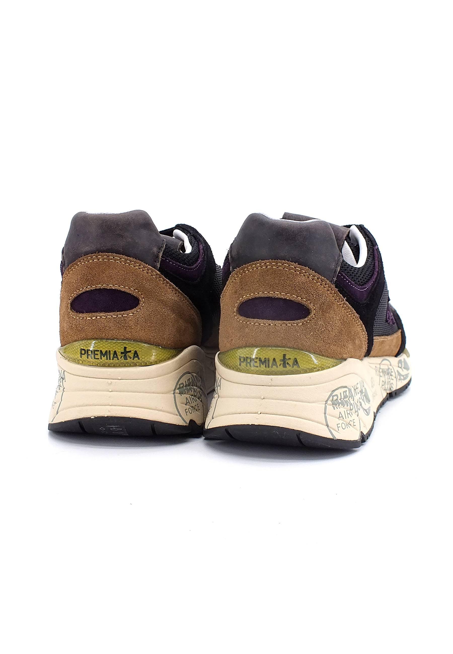 PREMIATA Sneaker Uomo Black Brown MASE5884 - Sandrini Calzature e Abbigliamento