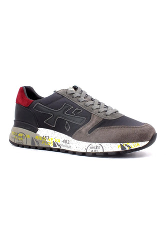 PREMIATA Sneaker Uomo Black Grey MICK-6420 - Sandrini Calzature e Abbigliamento