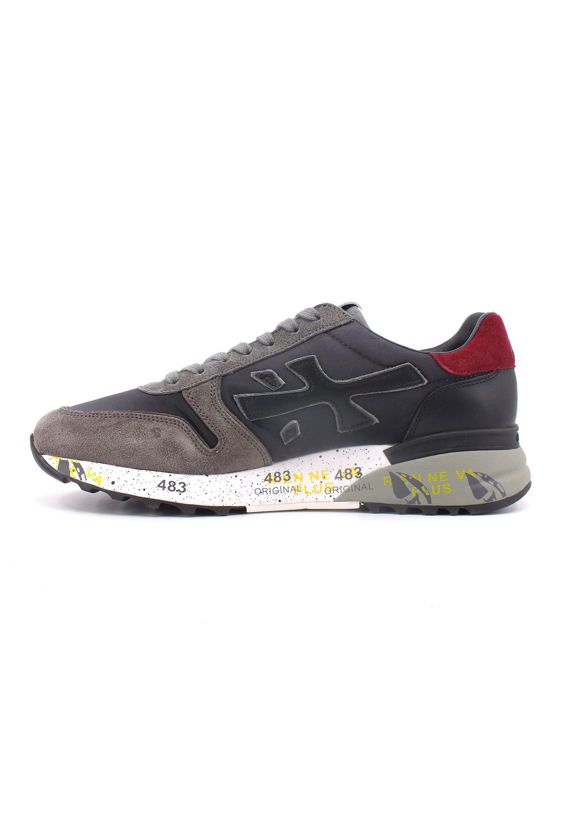 PREMIATA Sneaker Uomo Black Grey MICK-6420 - Sandrini Calzature e Abbigliamento