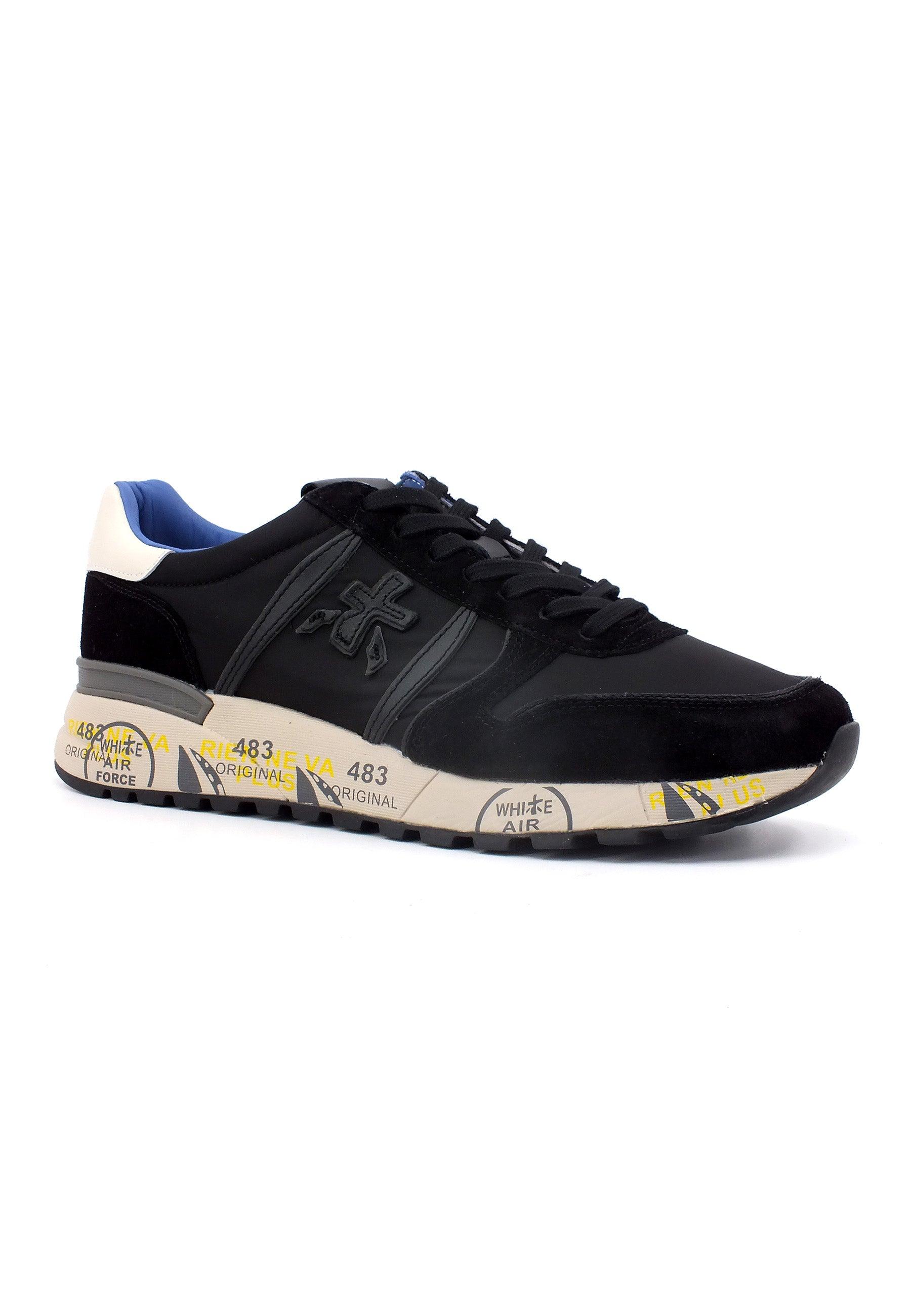 PREMIATA Sneaker Uomo Black LANDER-6402 - Sandrini Calzature e Abbigliamento