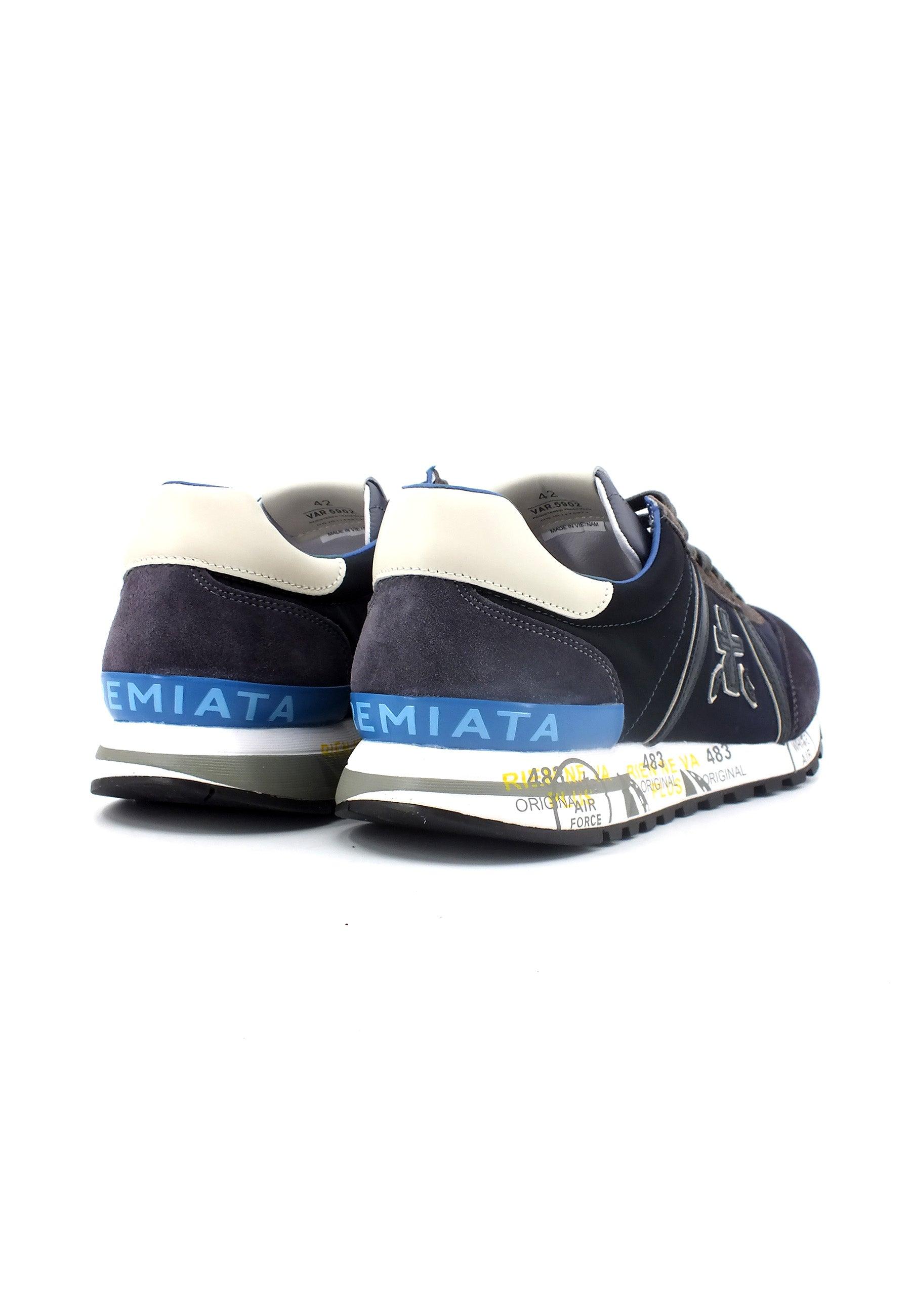 PREMIATA Sneaker Uomo Blue Dark Grey LUCY-5902 - Sandrini Calzature e Abbigliamento