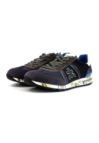 PREMIATA Sneaker Uomo Blue Dark Grey LUCY-5902 - Sandrini Calzature e Abbigliamento