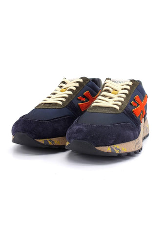 PREMIATA Sneaker Uomo Dark Blue Green MICK5356 - Sandrini Calzature e Abbigliamento