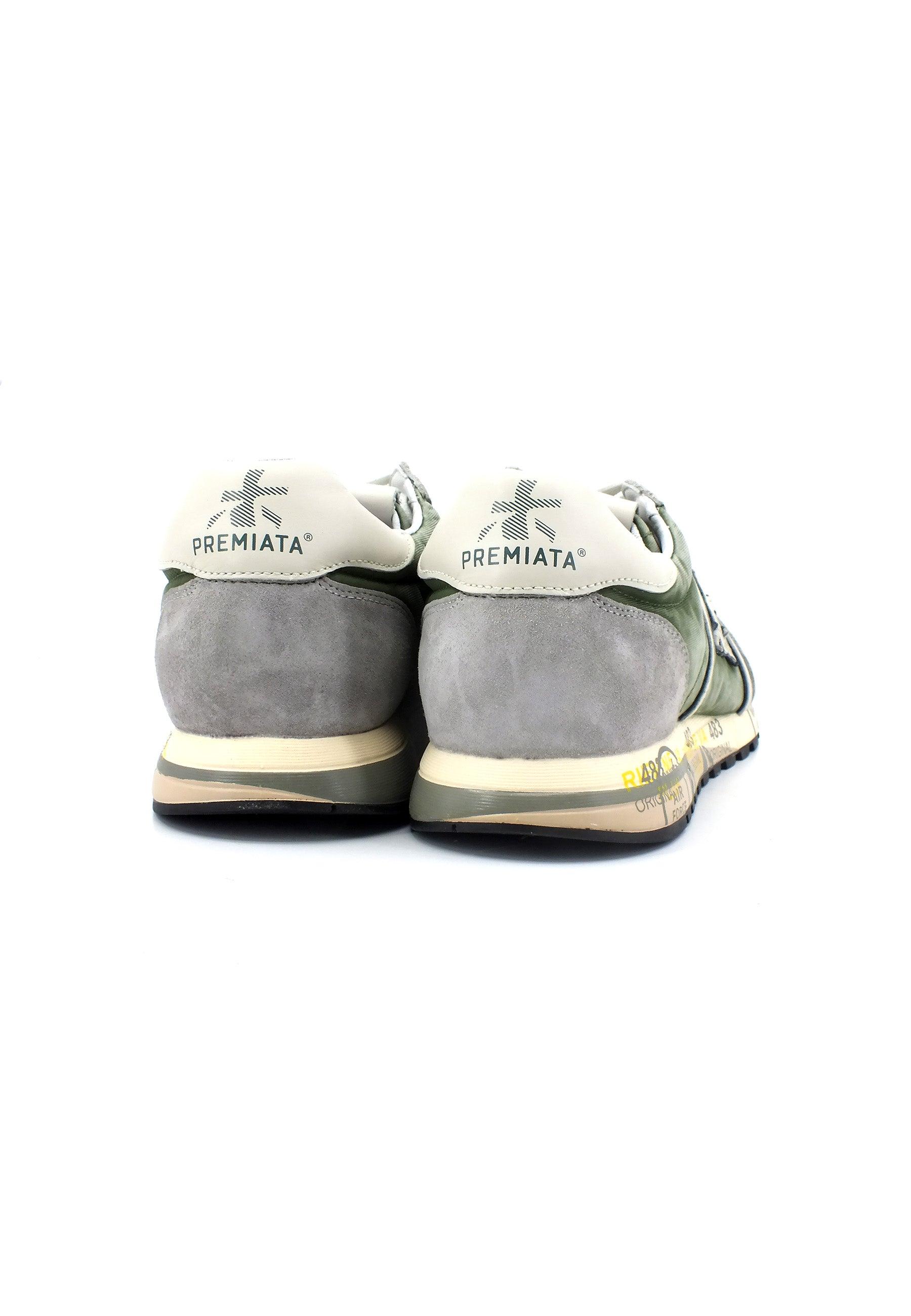PREMIATA Sneaker Uomo Green Grey LUCY6147 - Sandrini Calzature e Abbigliamento