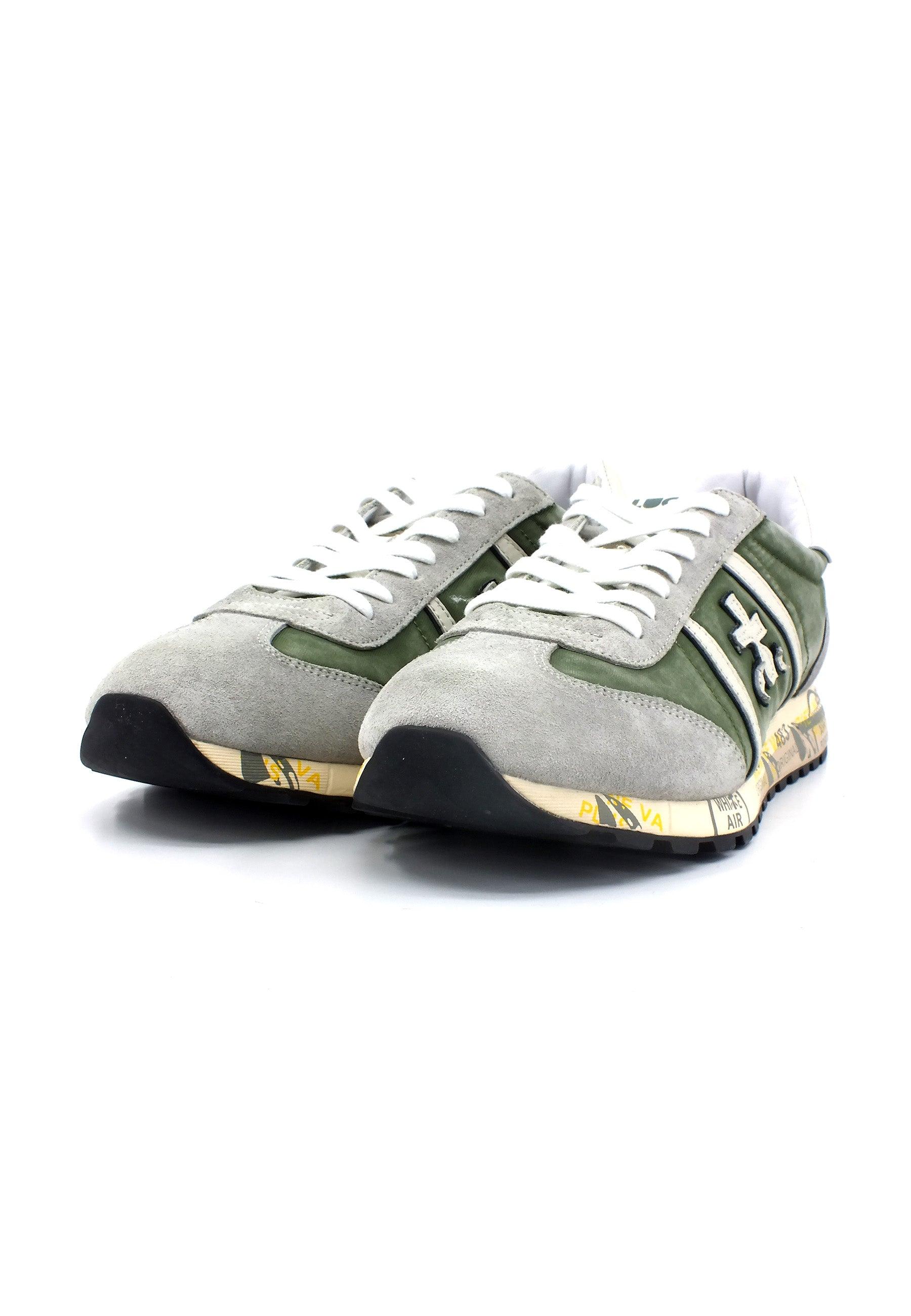 PREMIATA Sneaker Uomo Green Grey LUCY6147 - Sandrini Calzature e Abbigliamento