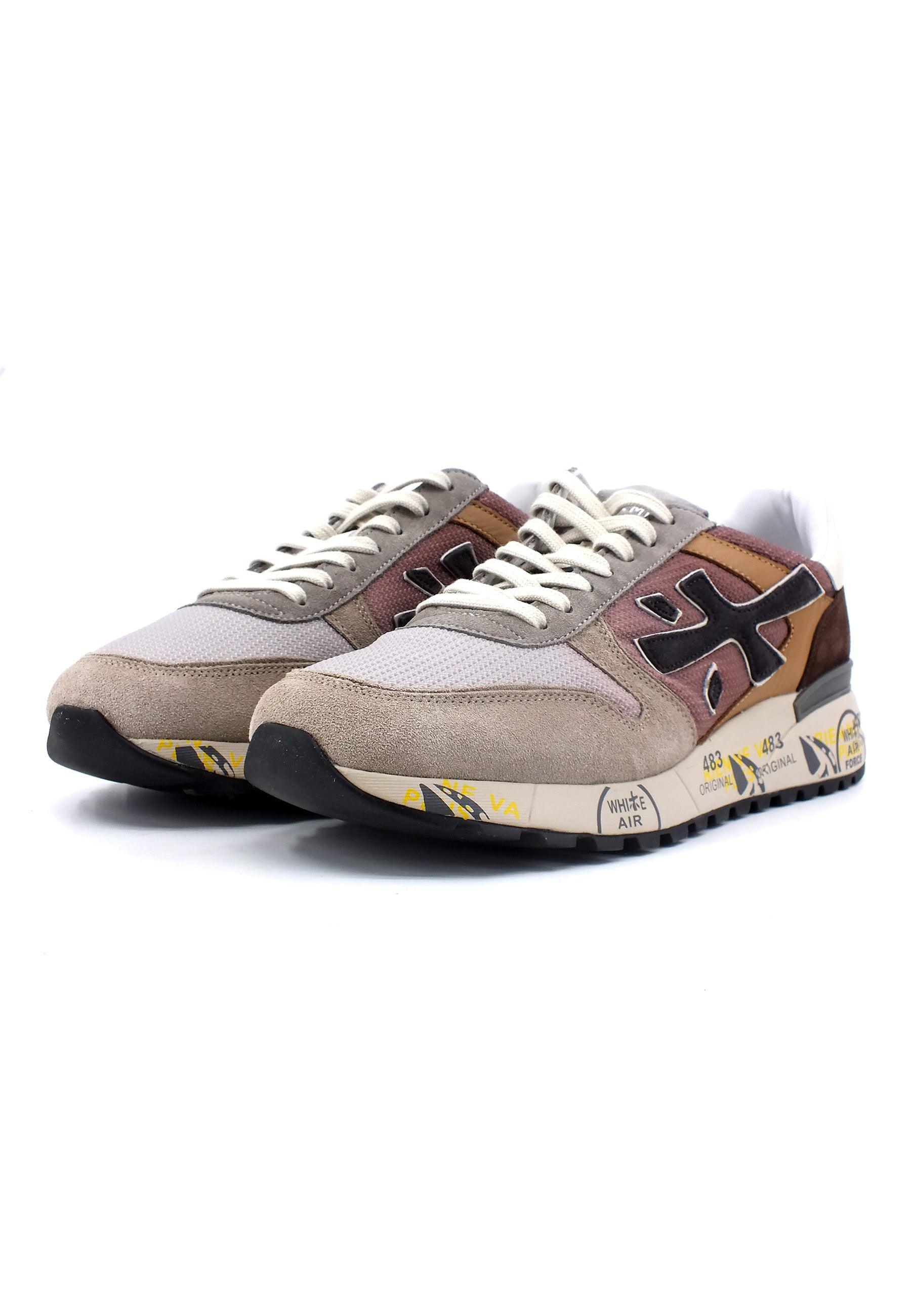 PREMIATA Sneaker Uomo Grey Brown MICK-6414 - Sandrini Calzature e Abbigliamento