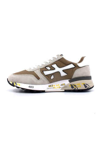 PREMIATA Sneaker Uomo Grey Brown MICK6174 - Sandrini Calzature e Abbigliamento