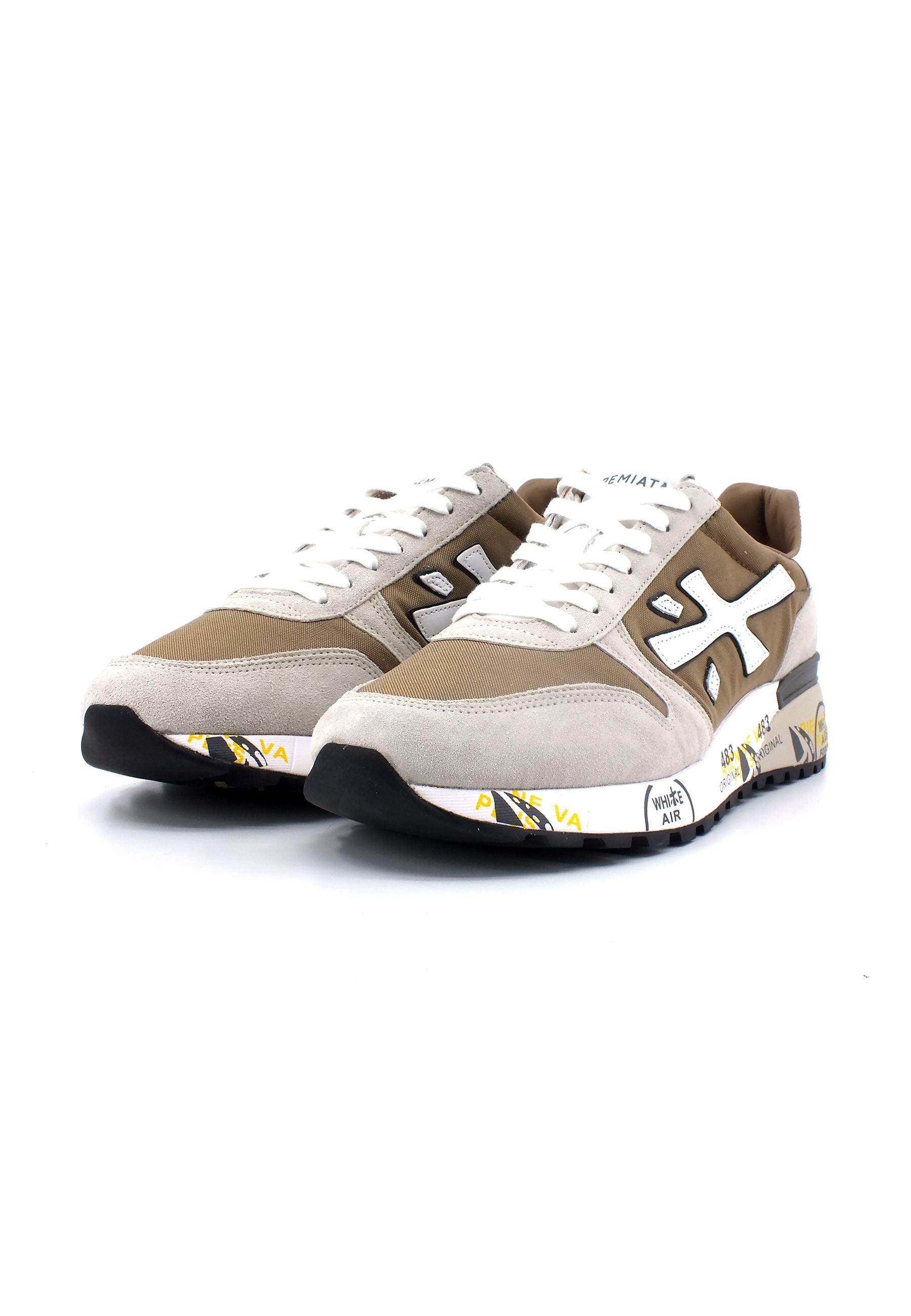 PREMIATA Sneaker Uomo Grey Brown MICK6174 - Sandrini Calzature e Abbigliamento