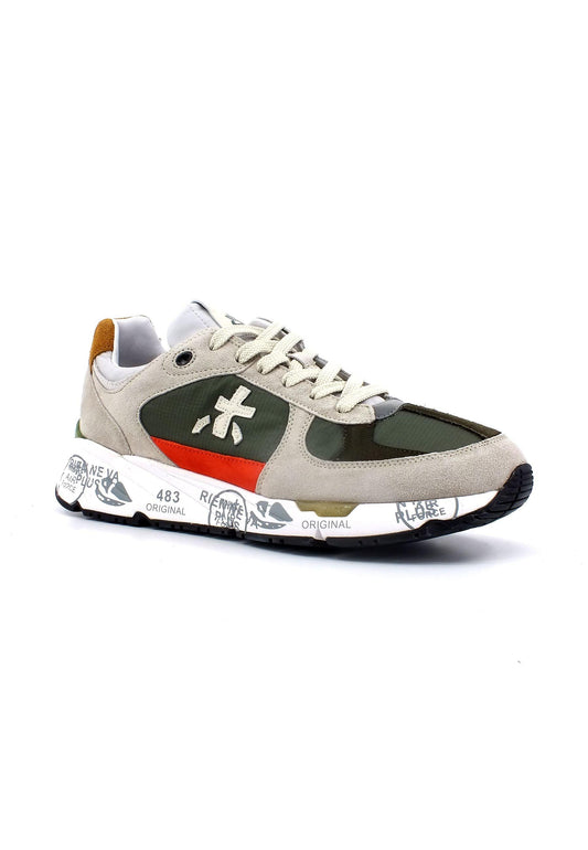 PREMIATA Sneaker Uomo Grey Dark Green MASE6157 - Sandrini Calzature e Abbigliamento
