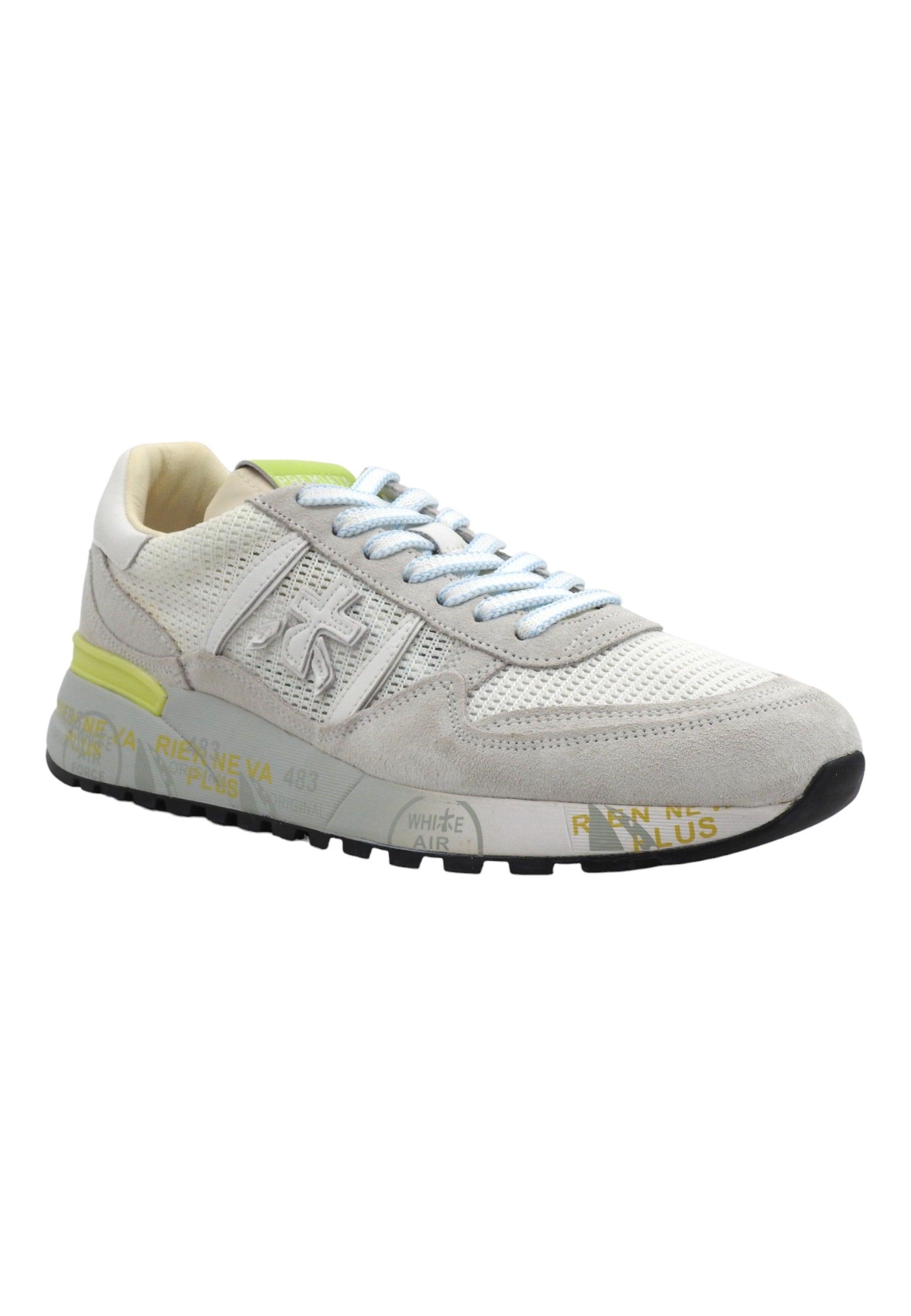 PREMIATA Sneaker Uomo Light Grey LANDECK-6629 - Sandrini Calzature e Abbigliamento