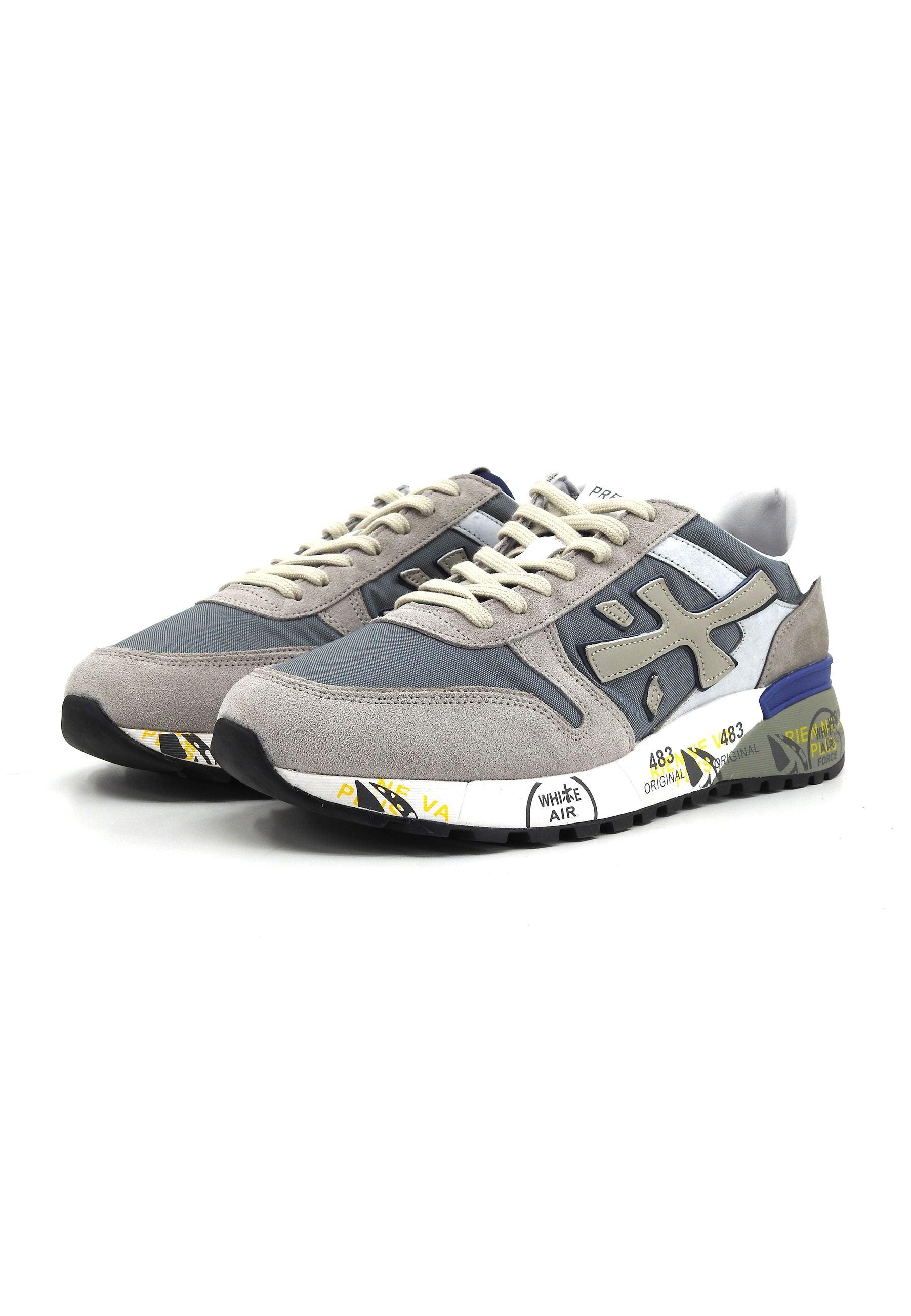 PREMIATA Sneaker Uomo Light Grey MICK-6611 - Sandrini Calzature e Abbigliamento