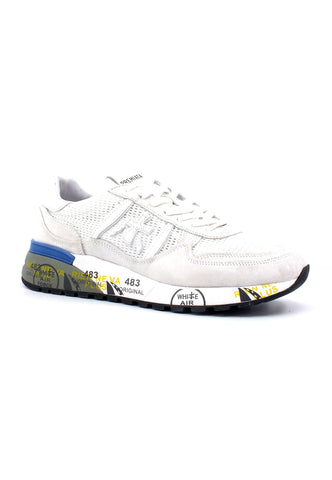PREMIATA Sneaker Uomo Light Grey White LANDECK6213 - Sandrini Calzature e Abbigliamento