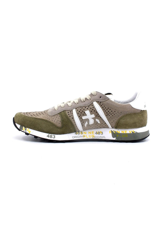 PREMIATA Sneaker Uomo Tortora Green ERIC5840 - Sandrini Calzature e Abbigliamento