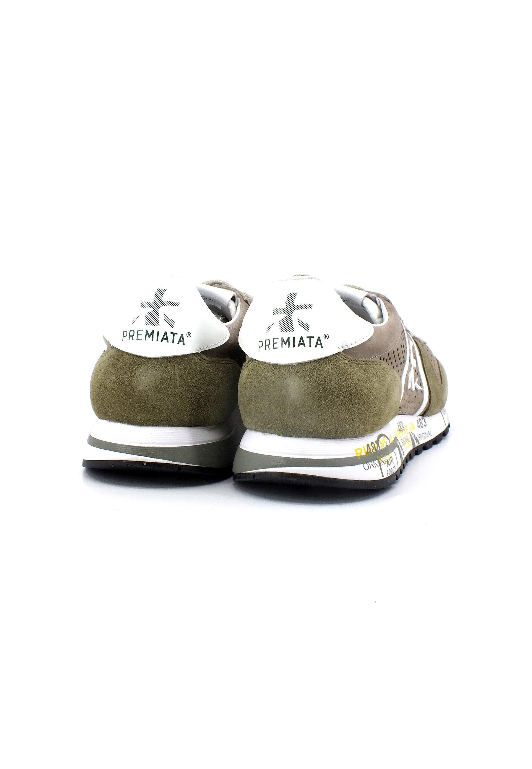 PREMIATA Sneaker Uomo Tortora Green ERIC5840 - Sandrini Calzature e Abbigliamento