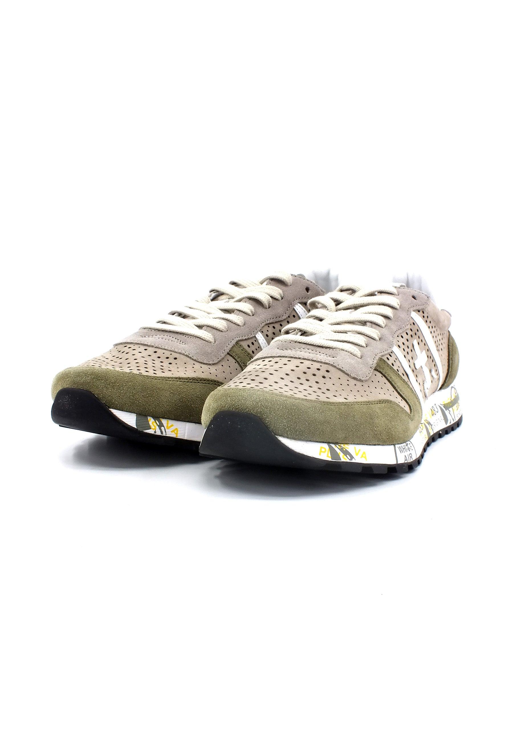 PREMIATA Sneaker Uomo Tortora Green ERIC5840 - Sandrini Calzature e Abbigliamento