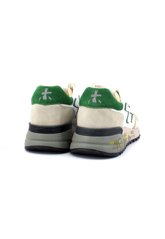 PREMIATA Sneaker Uomo White Green MICK6167G - Sandrini Calzature e Abbigliamento