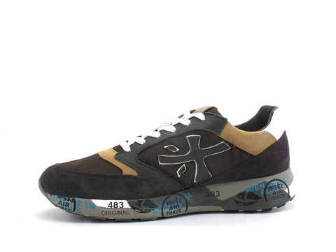 PREMIATA Zac Zac Sneaker Running Dark Grey Coffee ZACZAC-5368 - Sandrini Calzature e Abbigliamento