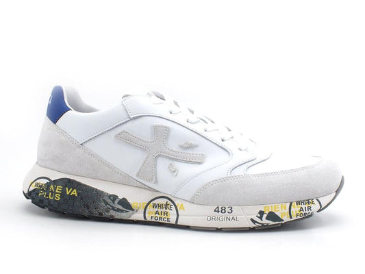 PREMIATA ZacZac Sneaker Running Uomo White ZACZAC-4555 - Sandrini Calzature e Abbigliamento