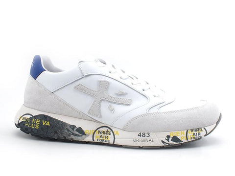 PREMIATA ZacZac Sneaker Running Uomo White ZACZAC-4555 - Sandrini Calzature e Abbigliamento
