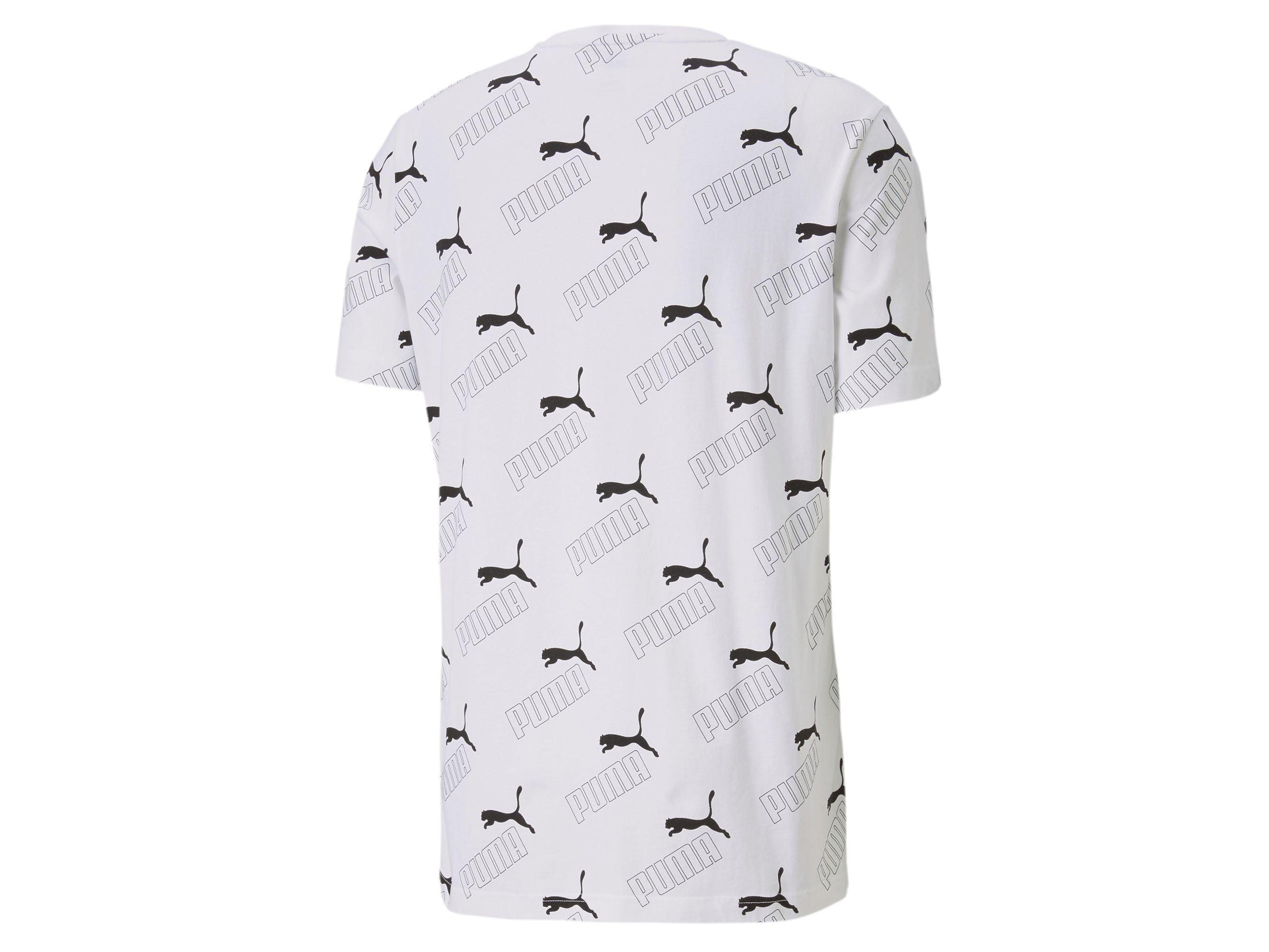 PUMA Amplified AOP Tee T-Shirt White 583511 02 - Sandrini Calzature e Abbigliamento