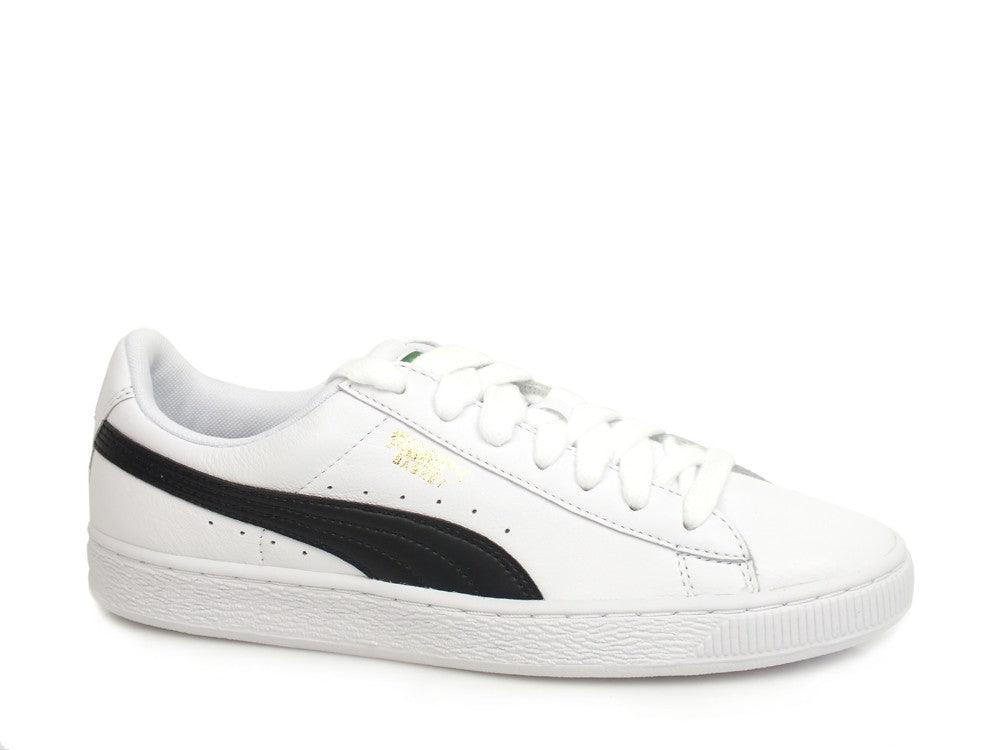 PUMA Basket Classic LFS White Black 354367 22 - Sandrini Calzature e Abbigliamento