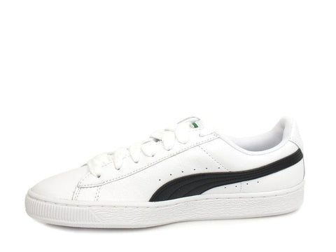 PUMA Basket Classic LFS White Black 354367 22 - Sandrini Calzature e Abbigliamento