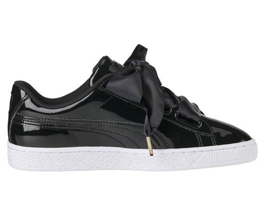 PUMA Basket heart Patent Black 363073 01 - Sandrini Calzature e Abbigliamento