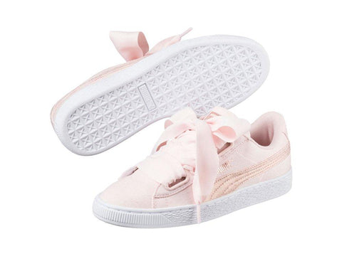 PUMA Basket Heart Pearl White Rose Gold 366495 02 - Sandrini Calzature e Abbigliamento