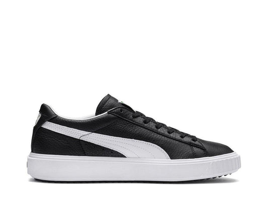 PUMA Breaker LTHR Black White 366078 01 - Sandrini Calzature e Abbigliamento