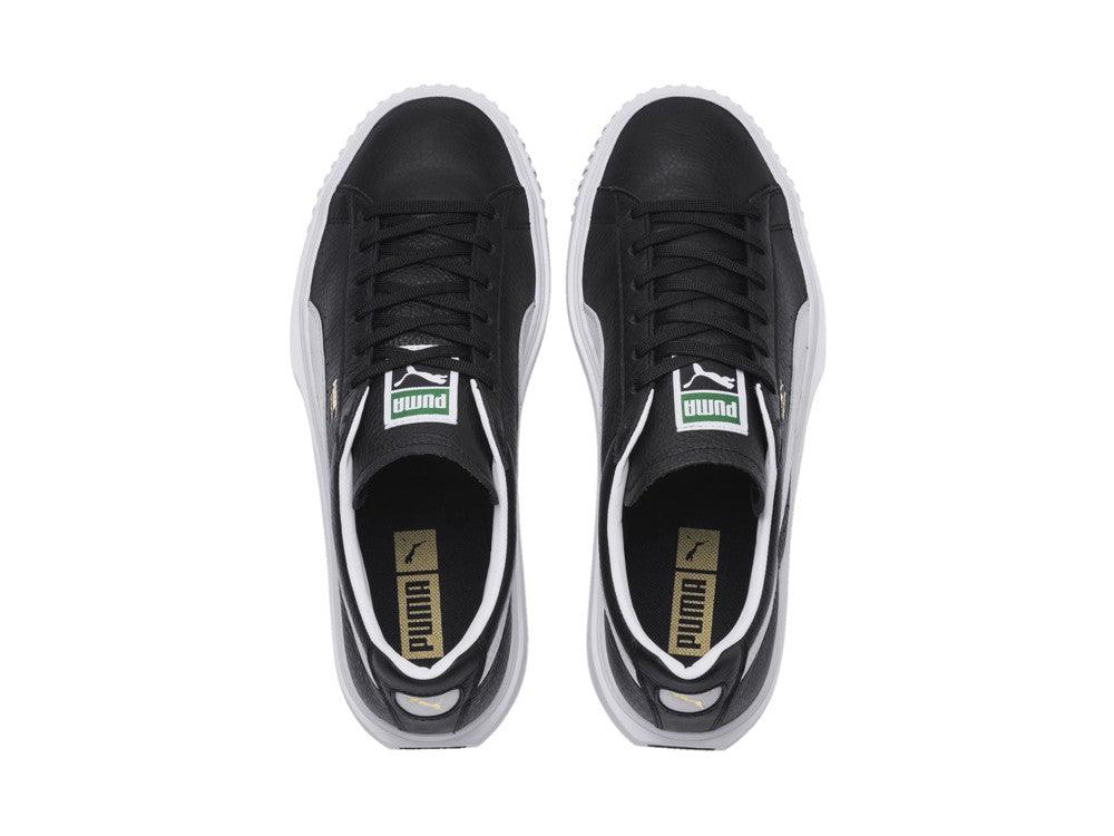 PUMA Breaker LTHR Black White 366078 01 - Sandrini Calzature e Abbigliamento
