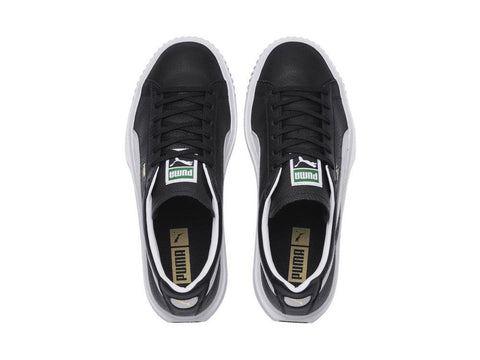 PUMA Breaker LTHR Black White 366078 01 - Sandrini Calzature e Abbigliamento
