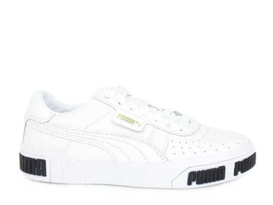 PUMA Cali Bold WN'S White Metallic? Gold 370811 01 - Sandrini Calzature e Abbigliamento