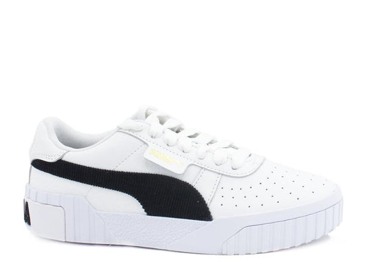 PUMA Cali Corduroy Wn's Sneakers White Black 37466301 - Sandrini Calzature e Abbigliamento