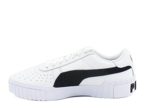 PUMA Cali Corduroy Wn's Sneakers White Black 37466301 - Sandrini Calzature e Abbigliamento