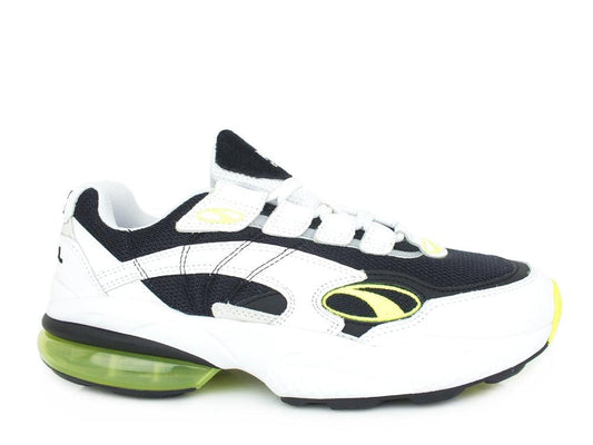 PUMA Cell Venom Hype White Yellow Black 371311 02 - Sandrini Calzature e Abbigliamento